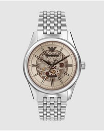 Emporio Armani - Silver Tone Analogue Watch