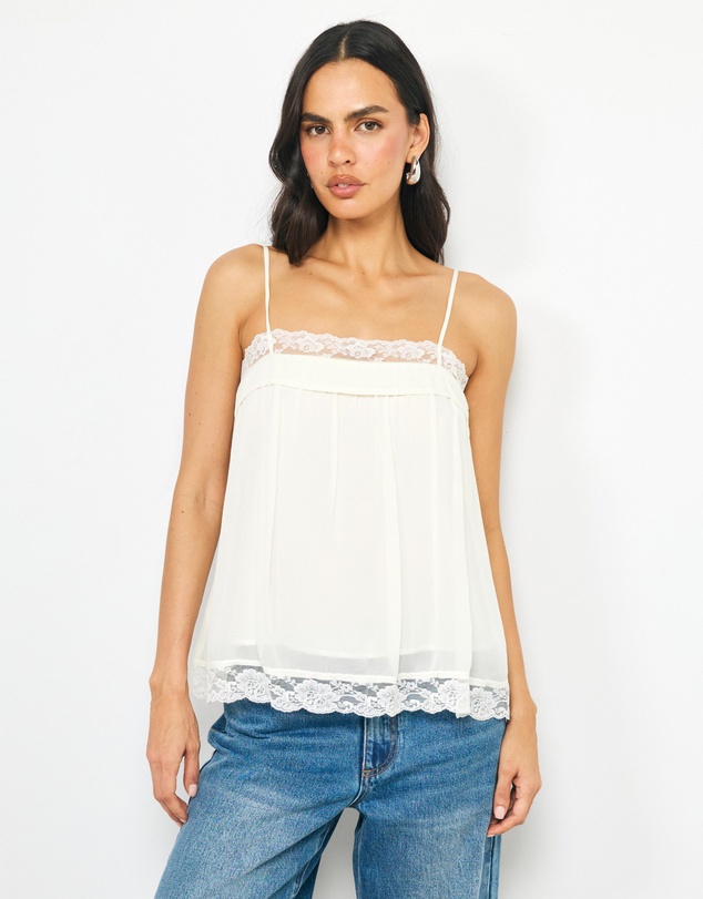 AERE - Annie Lace Cami Top