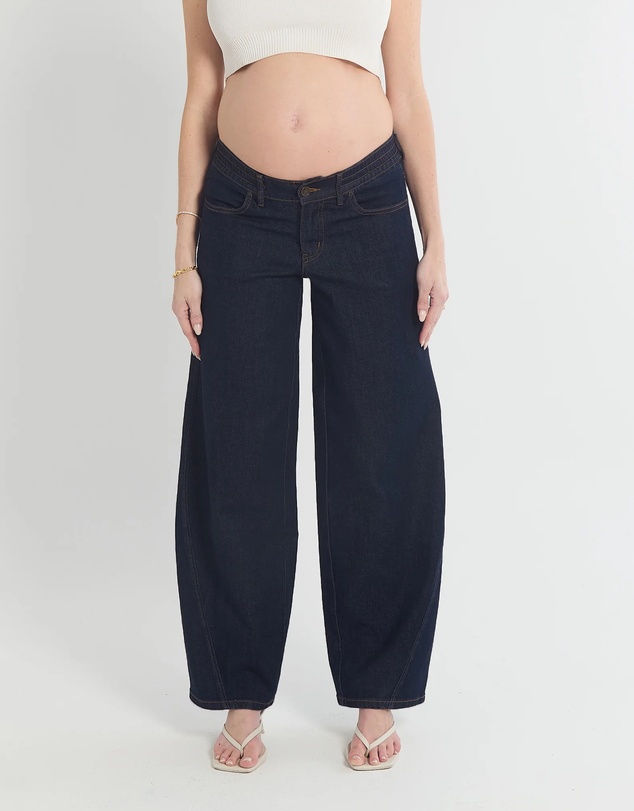 Soon Maternity - Milo Barrel Leg Jeans