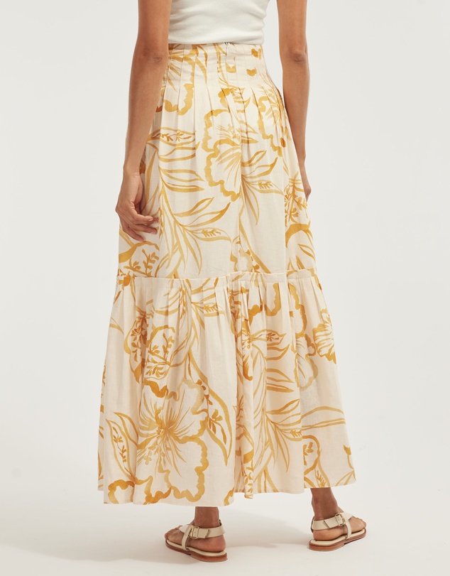 Amelius - Rosemallow Pleated Skirt
