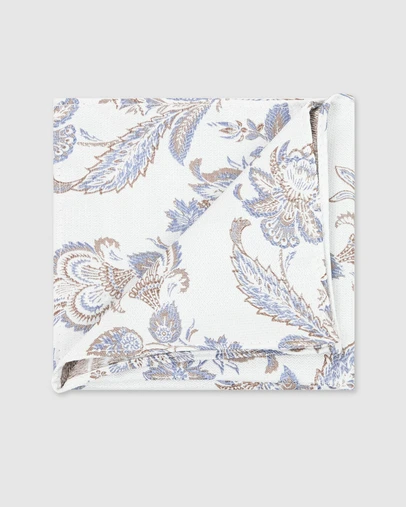 Tarocash - Fiennes Silk Pocket Square