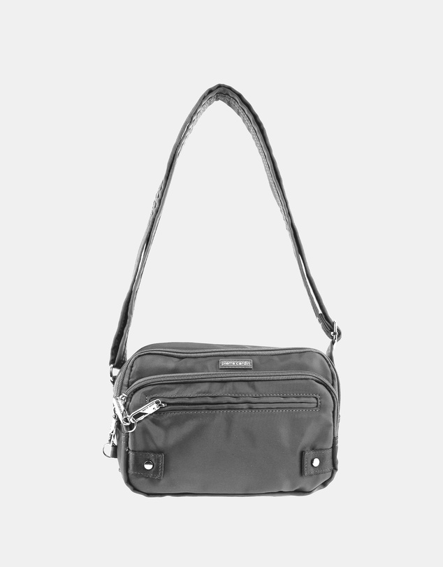 Pierre Cardin - Pierre Cardin Nylon Anti-Theft Cross Body Bag
