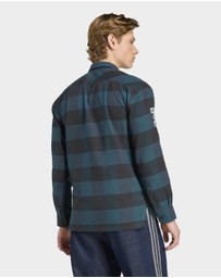 adidas Performance - All Blacks Flannel Shirt Mens