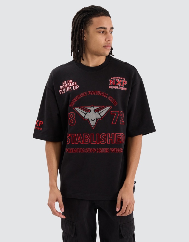 Nena & Pasadena - Essendon Mega Loop Back Tee