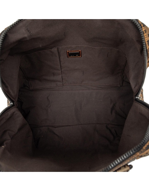 Pre-Loved by Azura Reborn - Pre-Loved Large Zucca Canvas Mixed Media Tote