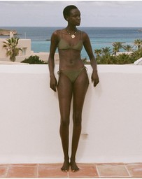 M.N.G - Delfos Satin Finish Bikini Bottom