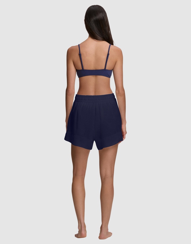 Polo Ralph Lauren - Organic Cotton & Linen High Waist Beach Short