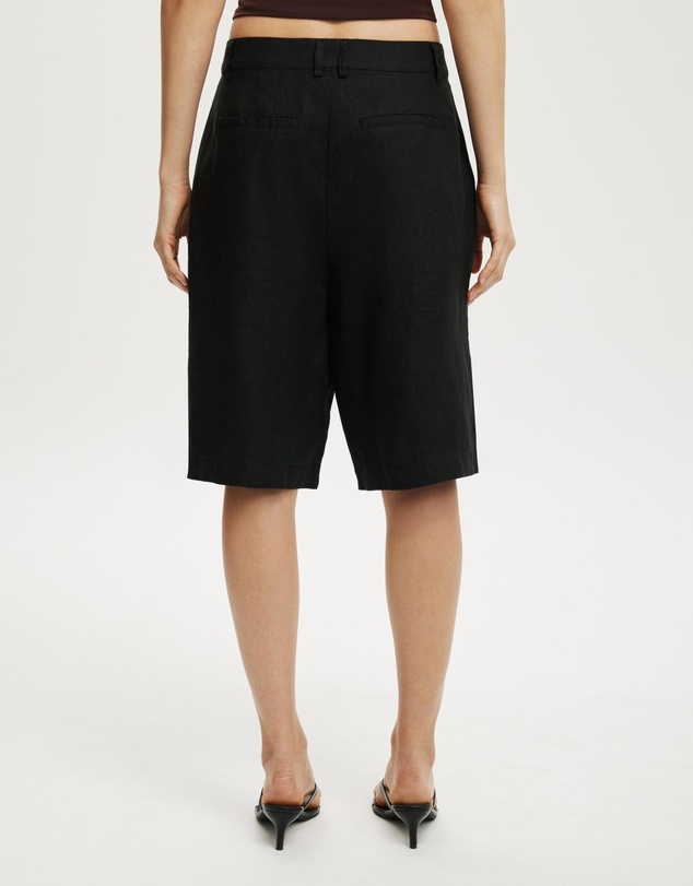 Cotton On - Luxe Linen Bermuda Shorts