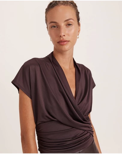 SABA - Sophie Wrap Top