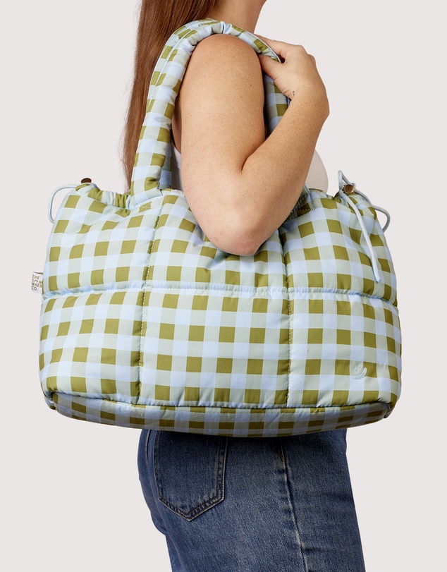 The Somewhere Co - Alfresco Marshmallow Midi Tote