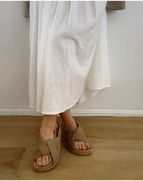 Walnut Melbourne - Mya Sandal