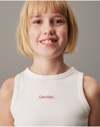 Calvin Klein Jeans - Girls Ribbed Tank Top