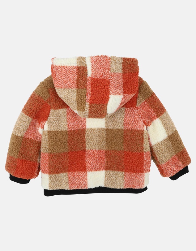 Fox & Finch - Mr Fox Sherpa Check Jacket - Kids