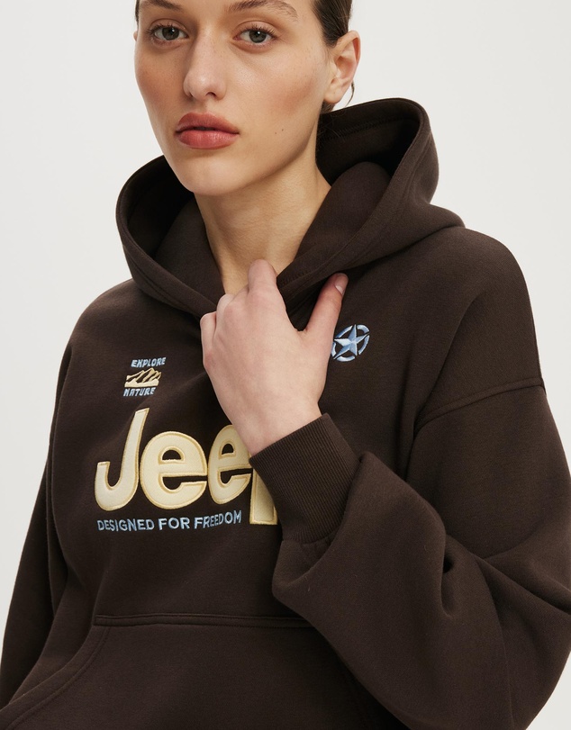 Cotton On - Boxy License Graphic Hoodie