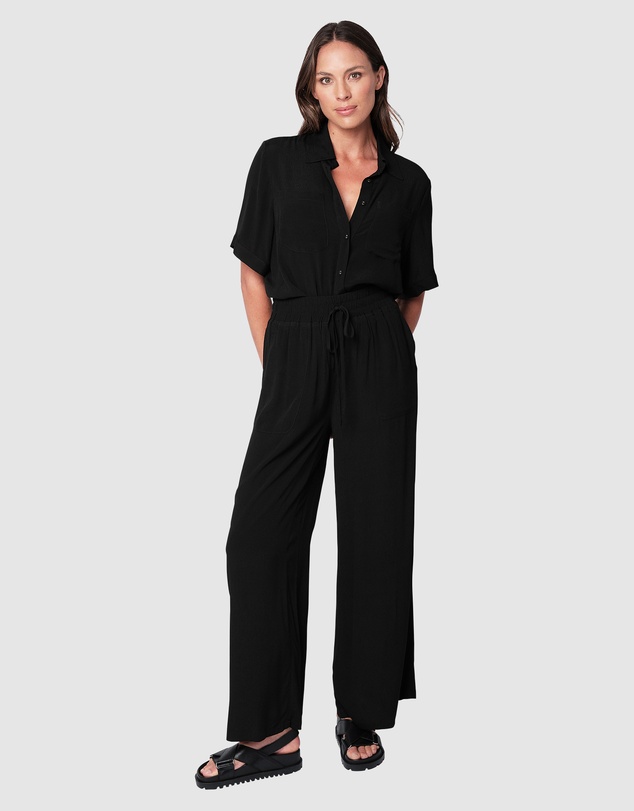 UNE PIECE - Linen Palazzo Pants