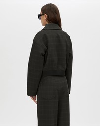 C&M CAMILLA AND MARC - Casio Cropped Bomber Jacket