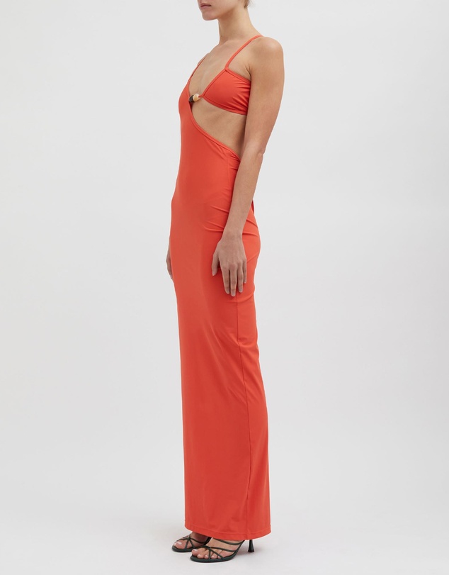 Christopher Esber - Crystal Cutaway Lycra Dress