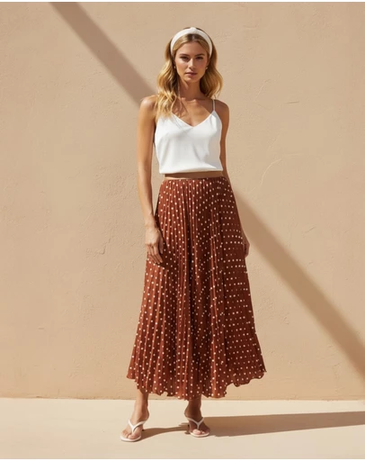 Mossée - Lucky Polka Dot Skirt