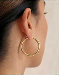 SAINT VALENTINE - Classic Hoops Large - Gold
