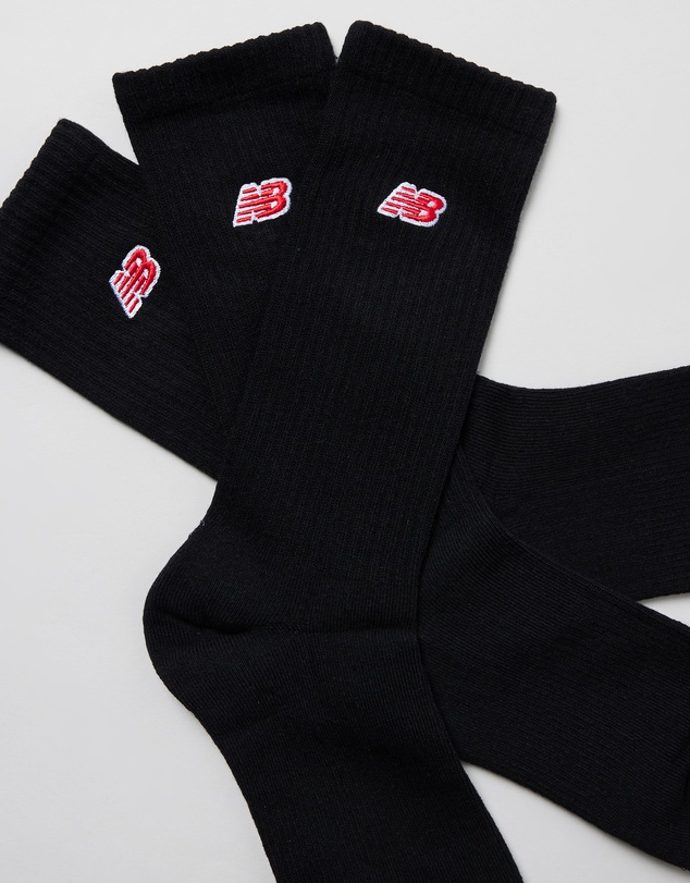 New Balance - Patch Logo Crew 3 Pack