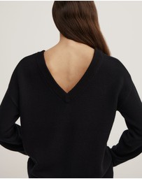 Witchery - Scarf Detail Knit