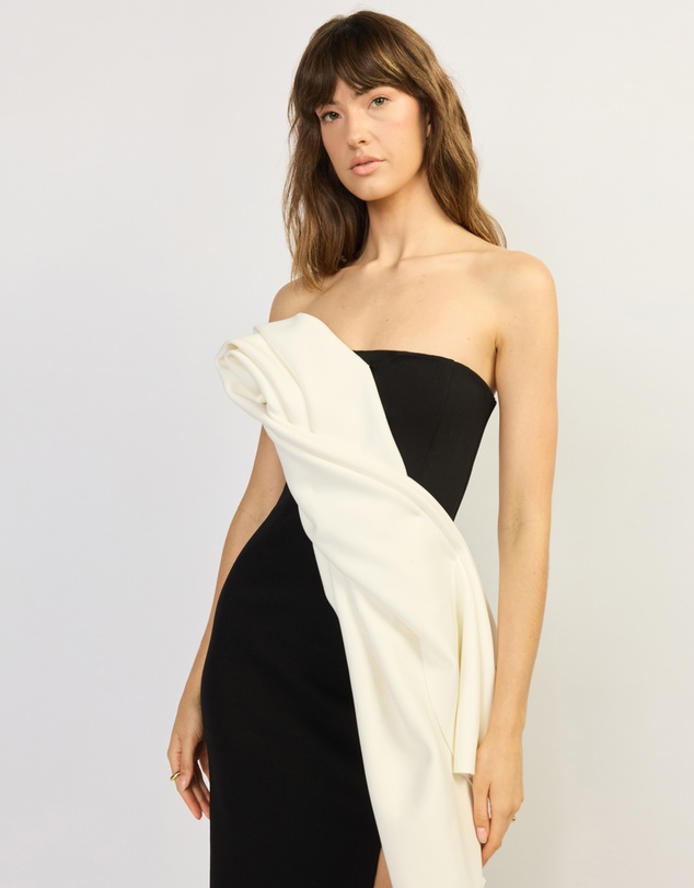 TOJHA - INEZ STRAPLESS MAXI DRESS
