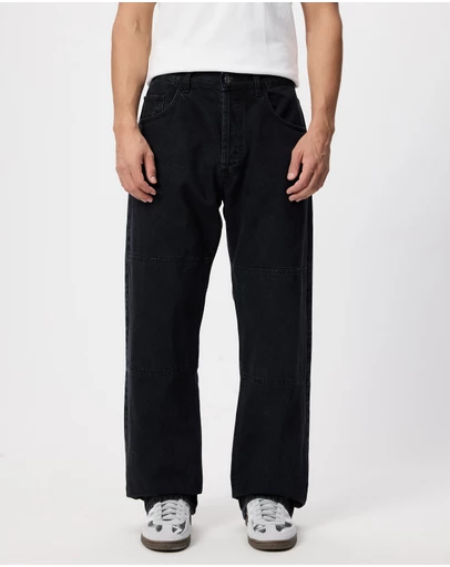No Problemo - Double Knee Denim Pants