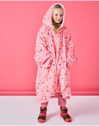 Kip&Co - Polkadot Kuddle Hooded Oversized Sweater - Kids