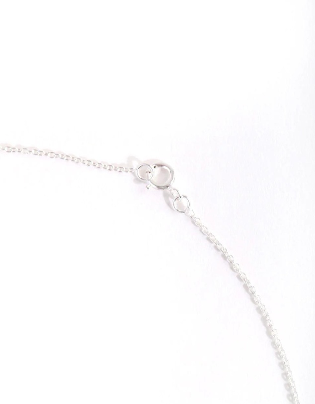 Lovisa - Sterling Silver 45cm Plain Chain Necklace