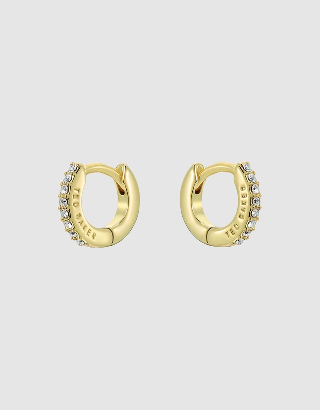 Ted Baker - HETTIE: Crystal Hoop Earrings (10mm)