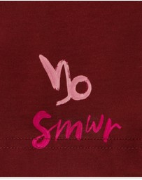 SMWR. by The Somewhere Co - Capricorn Astrology Oversized Tee