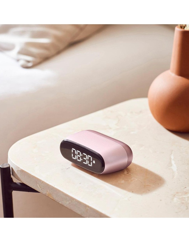 Lexon - Lexon Minut Mini Alarm Clock - Pink