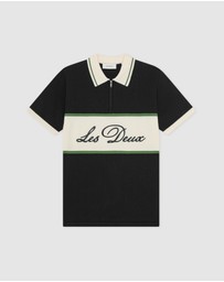 Les Deux - Knitted Zipper Polo