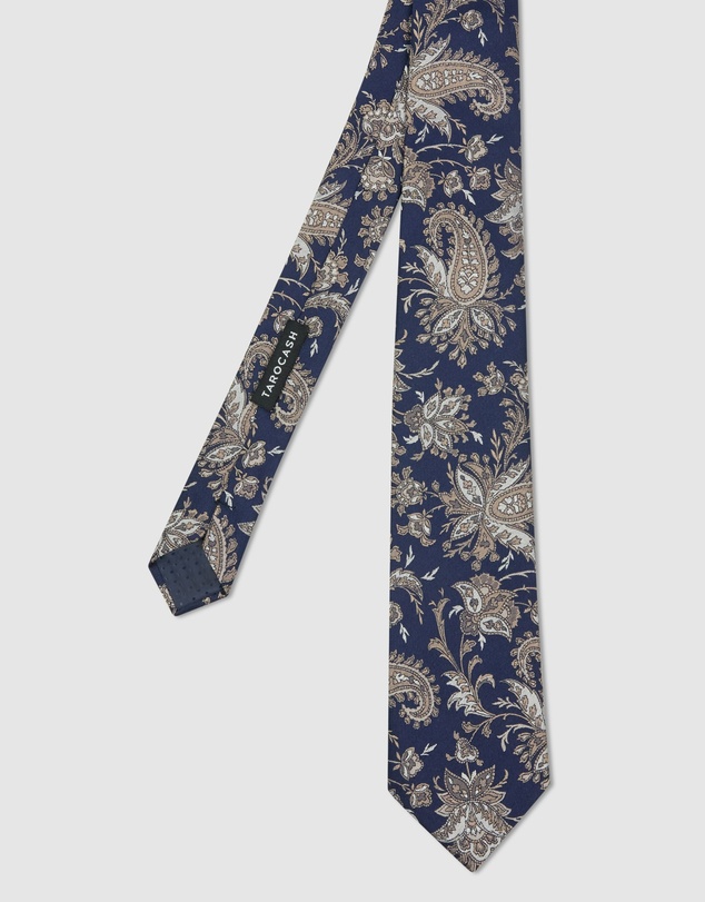 Tarocash - Thiago Floral Silk Tie