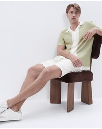UNISON - Painted Border Regular Fit Shirt