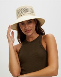 Brixton - Lopez Panama Straw Bucket Hat