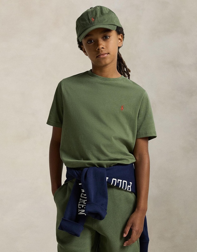 Polo Ralph Lauren - Cotton Jersey Crewneck Tee - ICONIC EXCLUSIVE - Teens