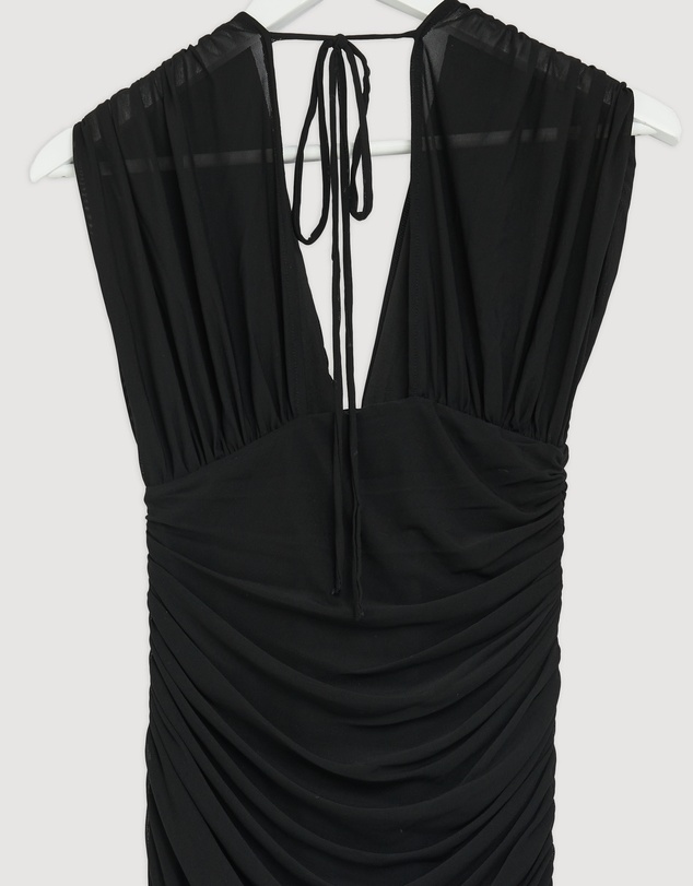 Revibe - Repaired CHANCERY Josie Mesh Maxi Dress - AU 10