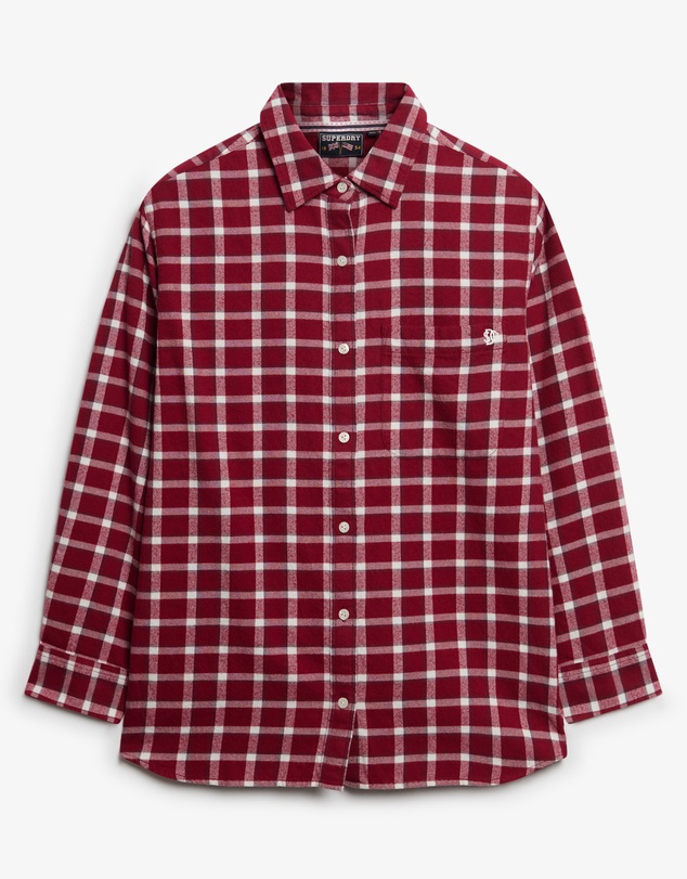 Superdry - Check Flannel Boyfriend Shirt
