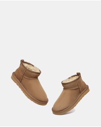 EVERAU - Australian Shepherd Ugg Jade Cow Suede Upper UGG Boots