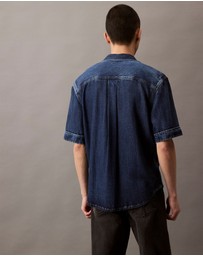Calvin Klein Jeans - Denim Lyocell Short Sleeve Shirt