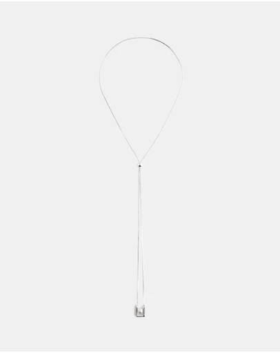 COS - Bezel Pendant Necklace