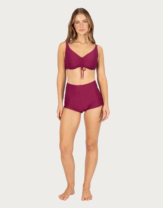 Baku Swimwear - Rococco High Waist Boyleg Bikini Bottom
