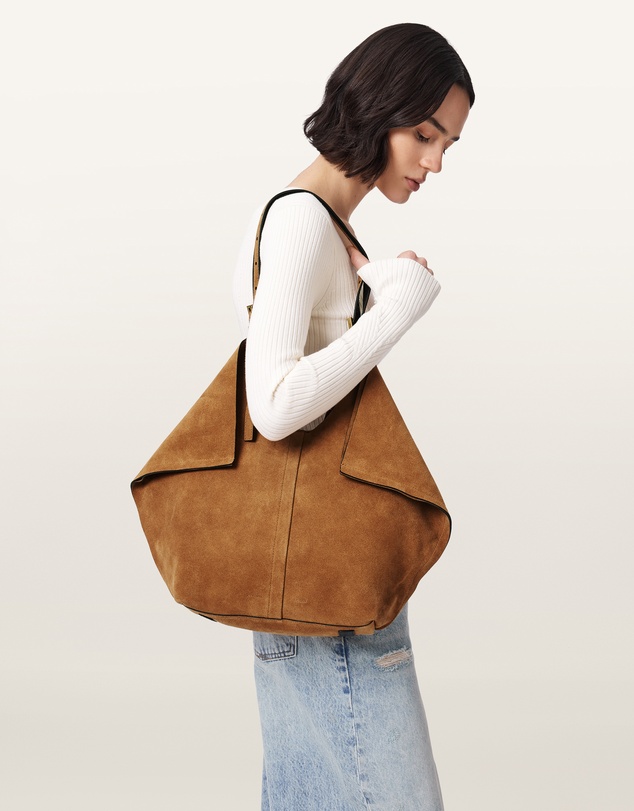 AllSaints - Ara Suede EW Tote