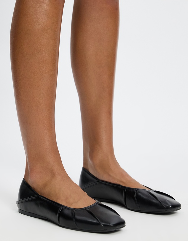 Dazie - May Gathered Ballet Flats
