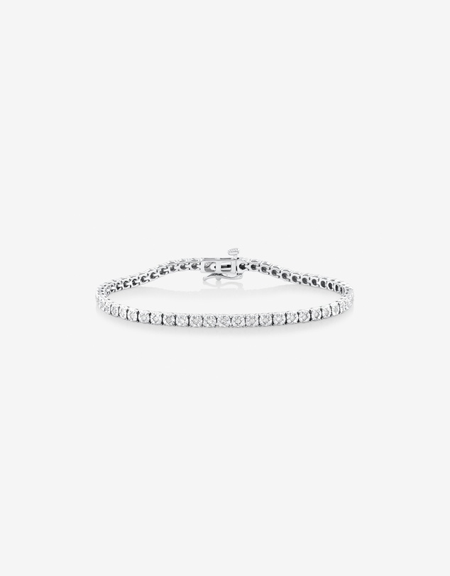 Michael Hill - Tennis Bracelet with 0.50 Carat TW of Diamonds in Sterling Silver