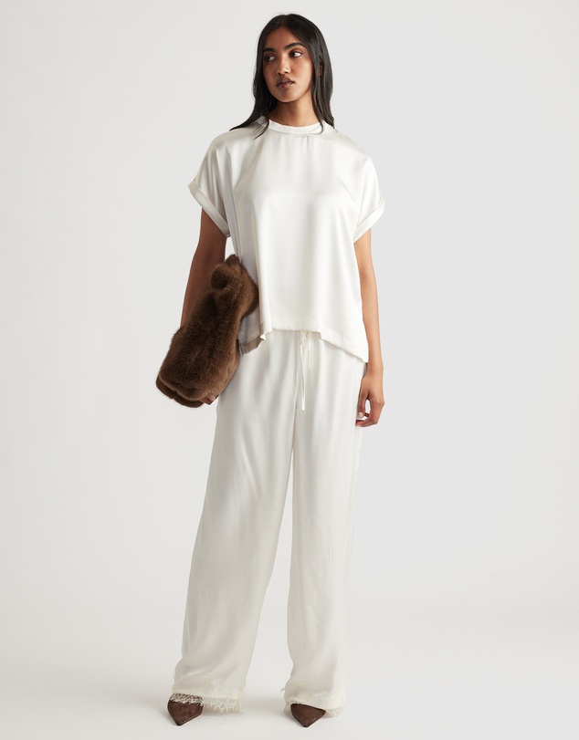 Decjuba - Annmaree Satin Tee