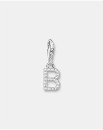 THOMAS SABO - Charm Pendant Letter B Silver
