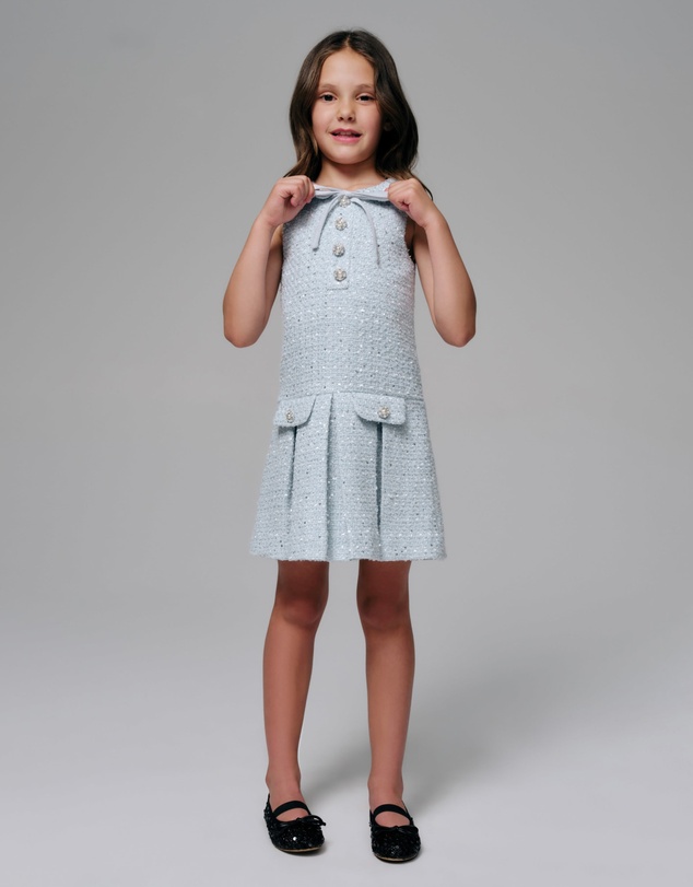 Bardot Junior - Enes Boucle Mini Dress - Kids-Teens