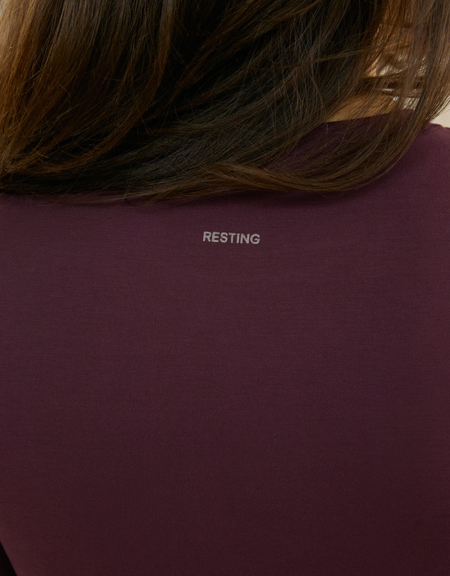 Resting - Soft Form Ava Long Sleeve Top